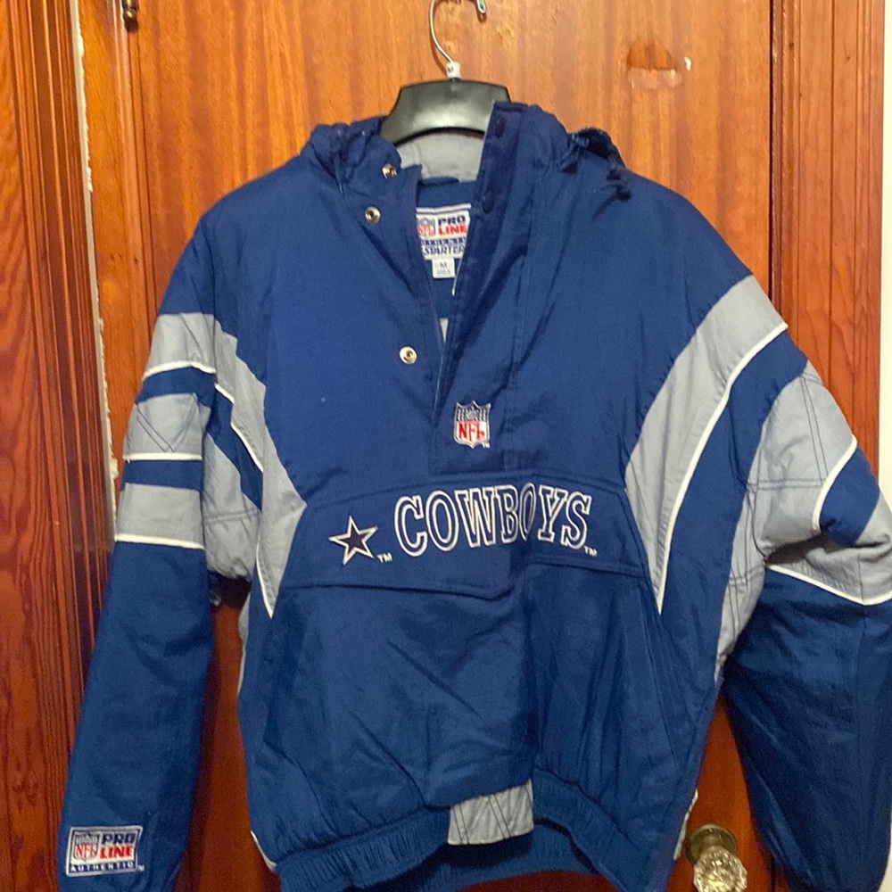VINTAGE DALLAS COWBOYS WINTER PULLOVER COAT